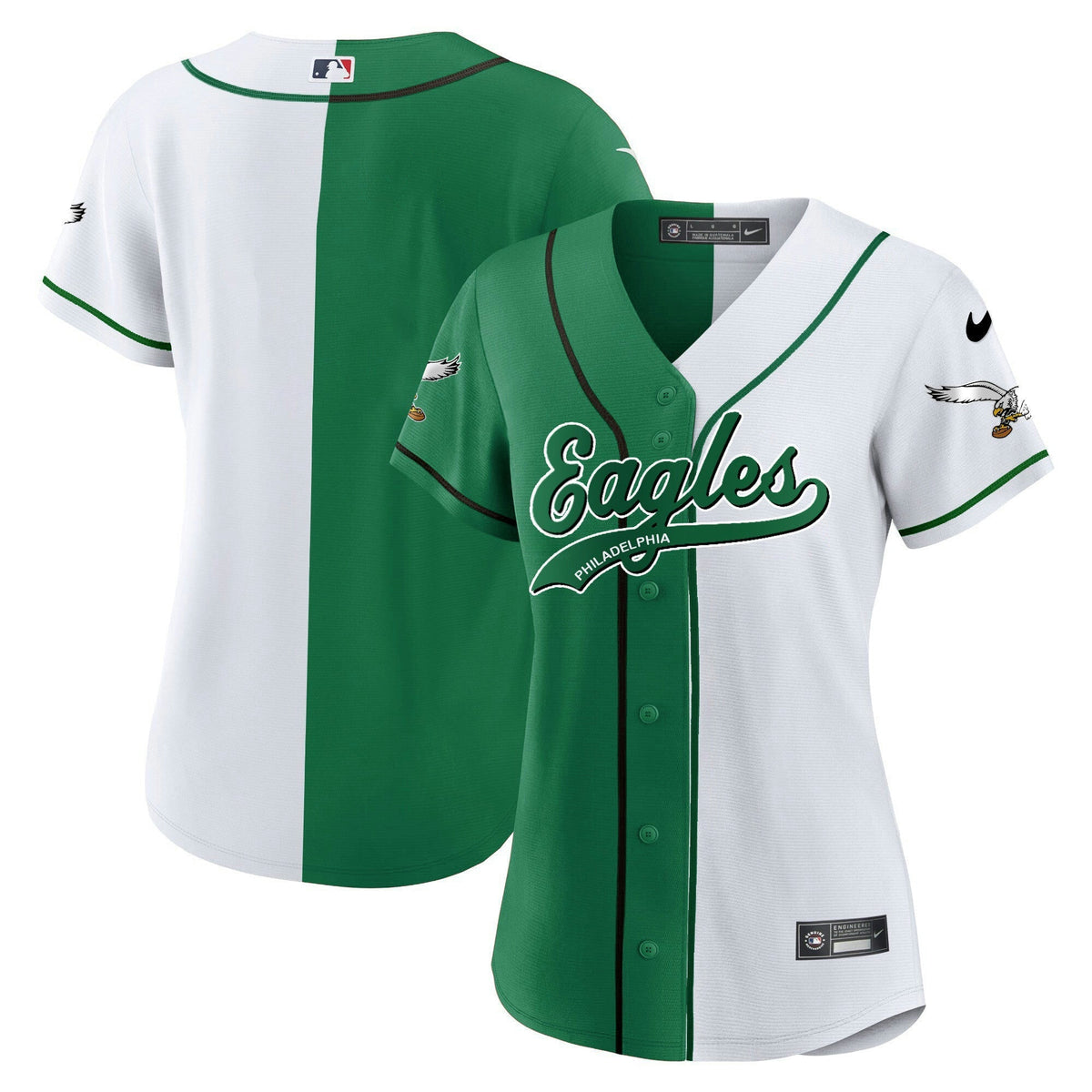 NFL Women’s Kelly Green Baseball Limited Jersey