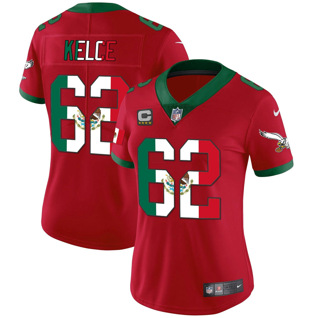 NFL Women’s Mexico Gold & Kelly Vapor Jersey