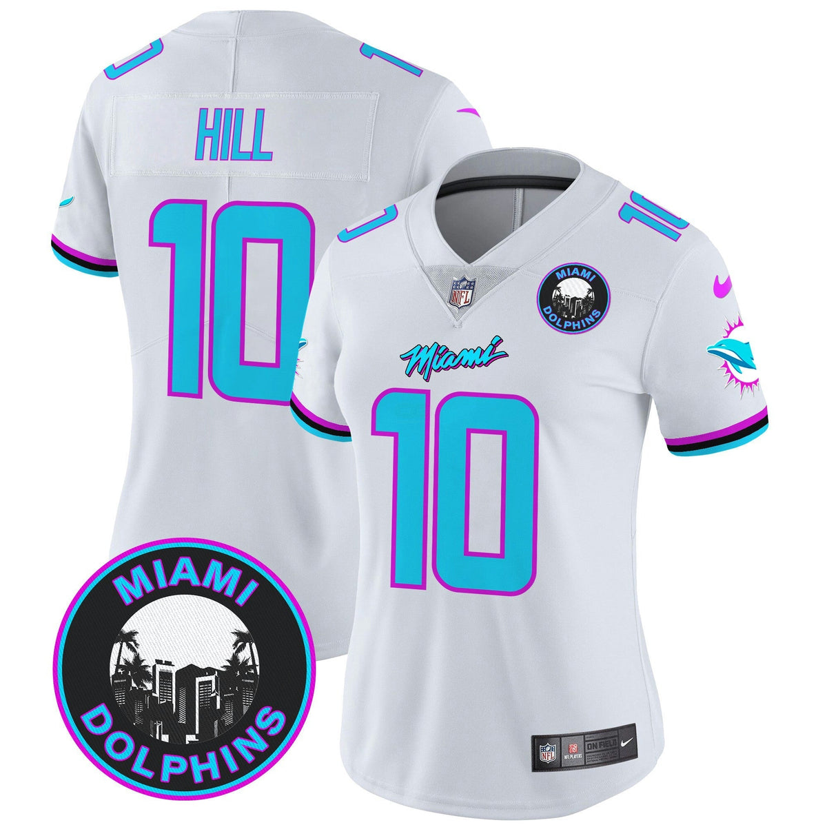 NFL Women’s “Miami Vice” Vapor Limited Jersey V3