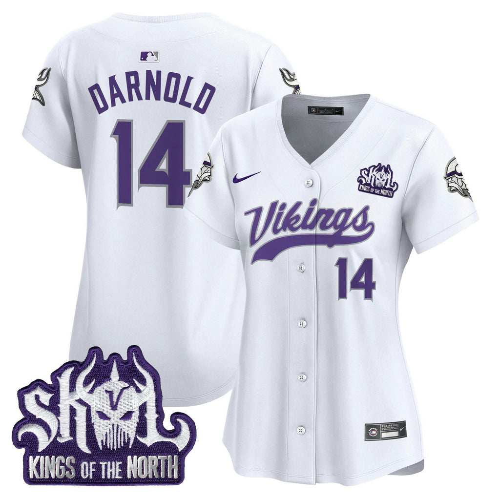 NFL Women’s Minnesota Kings Of The North Patch Vapor Premier Limited Jersey