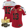 NFL Women’s NFC West Champions & Super Bowl LVIII Gold Patch Vapor Jersey V2