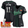 NFL Women’s Super Bowl LIX Patch Kelly Green Vapor Jersey