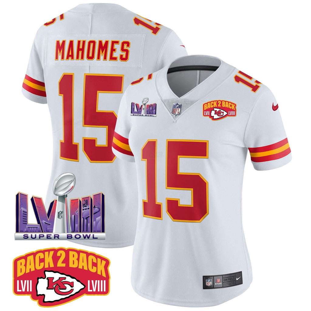 NFL Women’s Super Bowl LVIII & Back 2 Back Patch Vapor Jersey