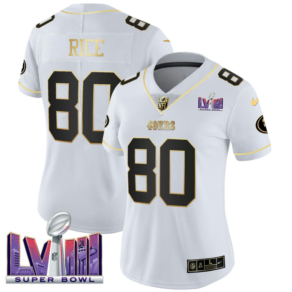 NFL Women’s Super Bowl LVIII Patch Vapor Jersey V2