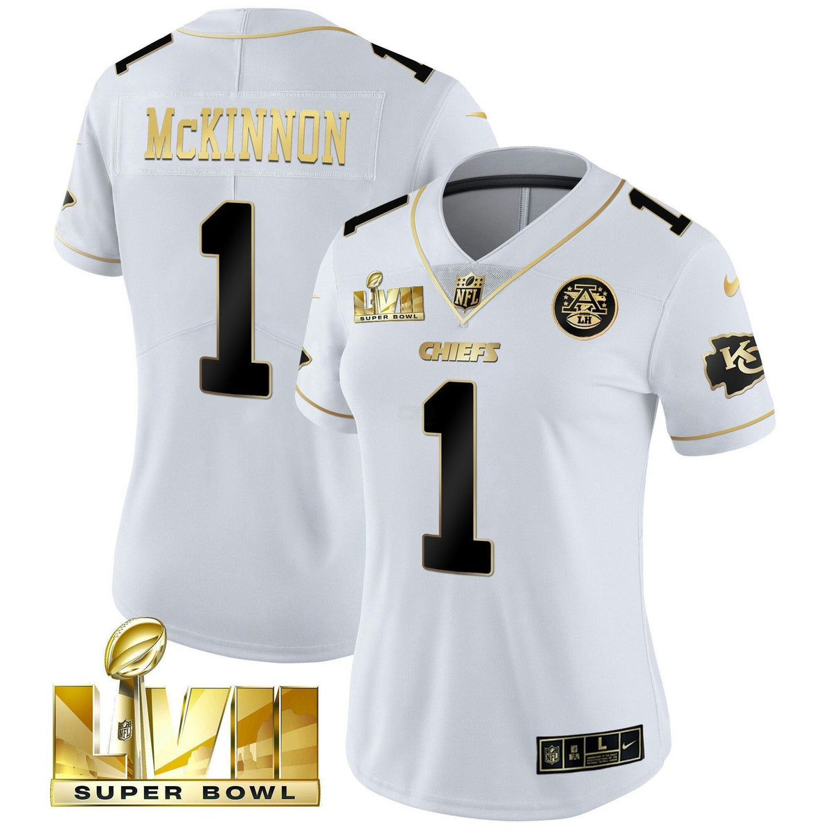NFL Women’s Super Bowl Vapor Gold Jersey