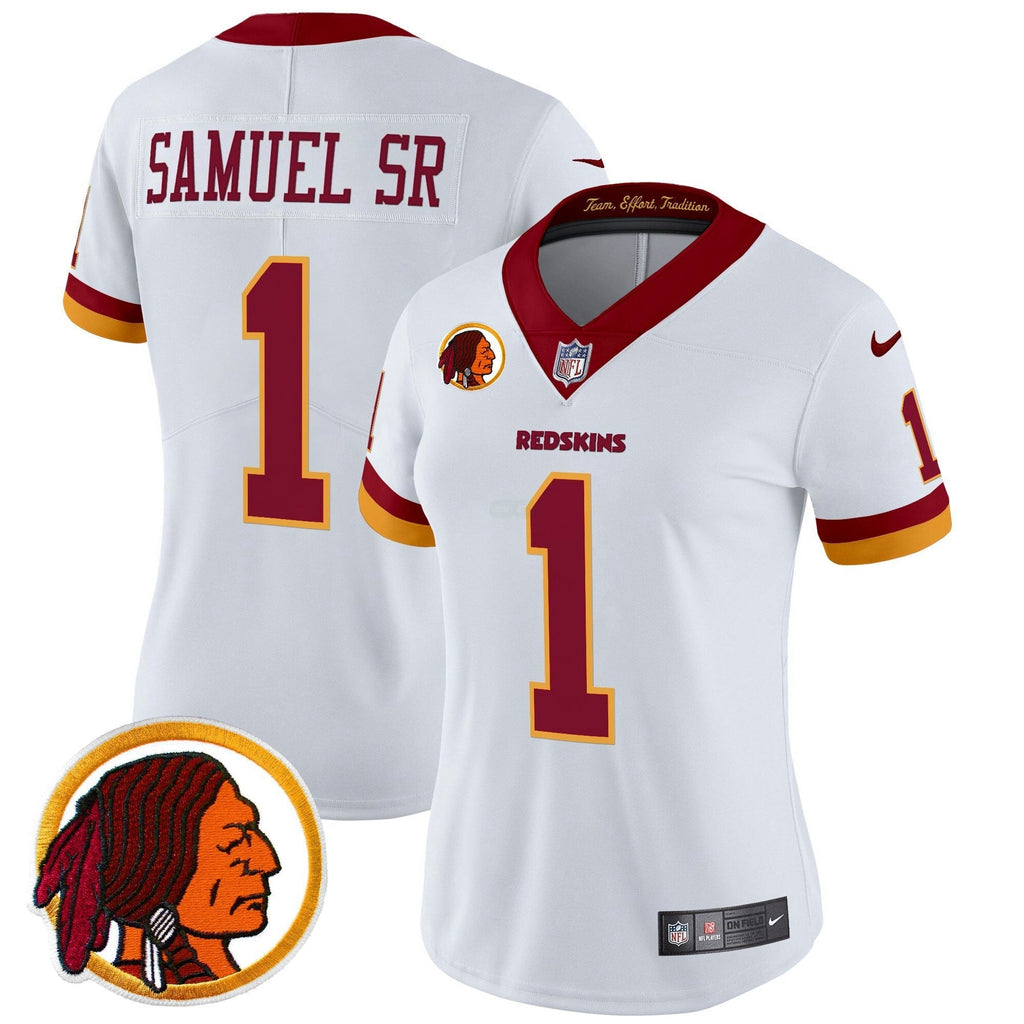 NFL Washington Commanders Women’s Washington Redskins Throwback Vapor Limited Jersey V2