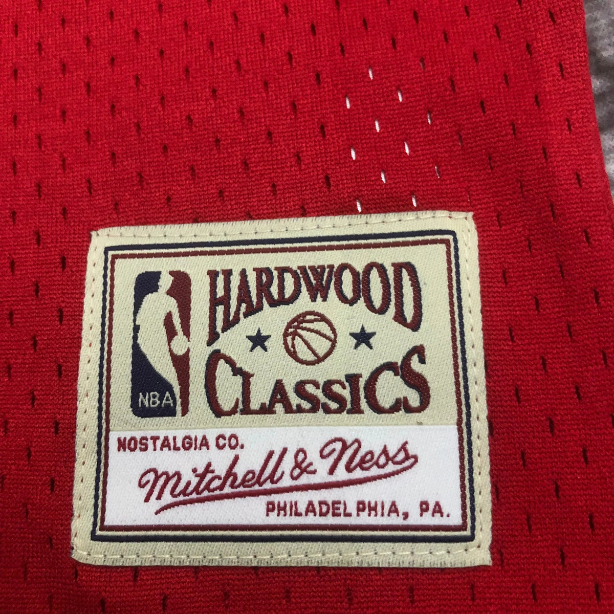 Jersey Cropped Rodman Chicago Bulls Mitchell & Ness Hardwood Classics