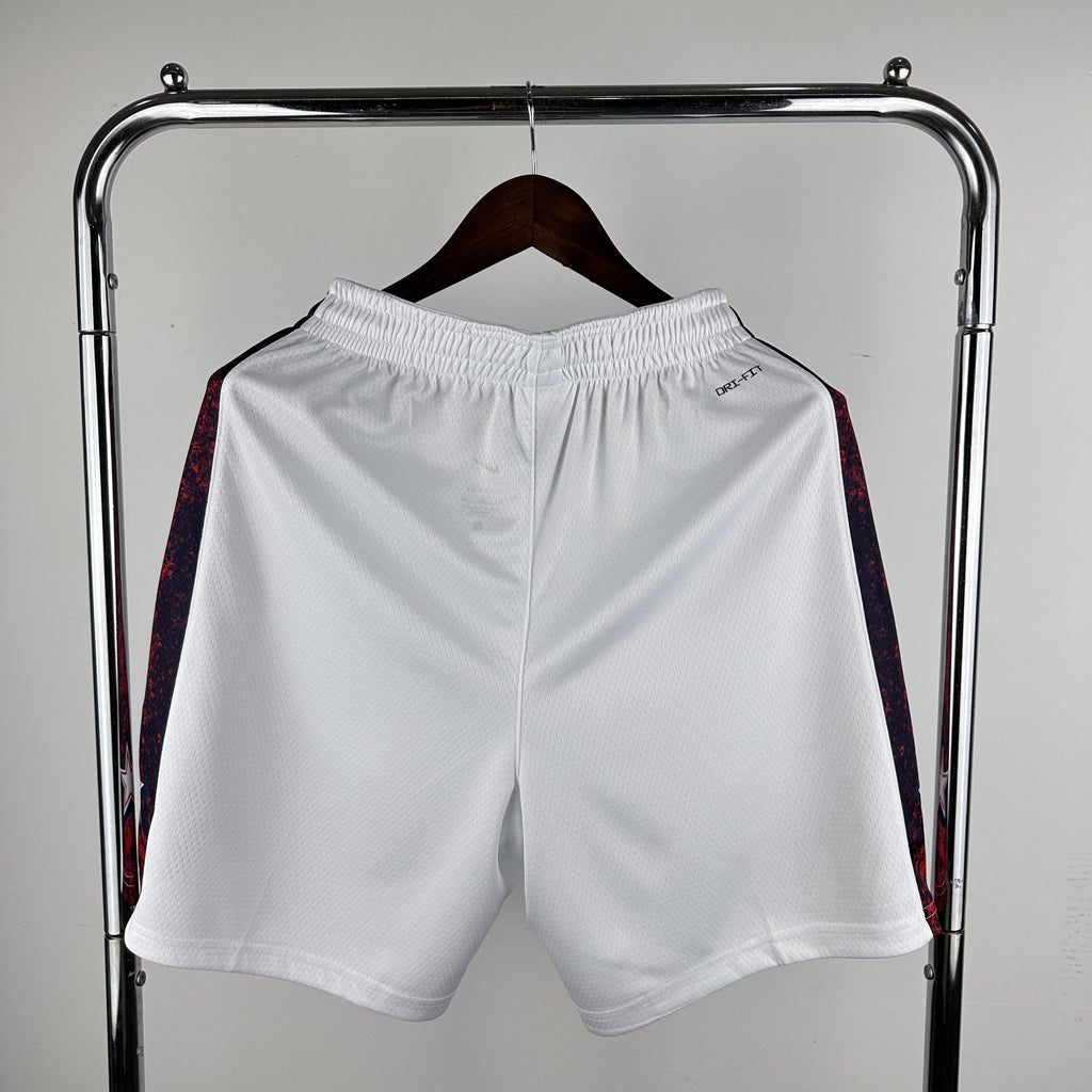 Shorts USA Olympics 2024 White