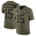 NFL Kansas City Chiefs Vapor F.U.S.E. Limited Jersey Salute To Service 2025