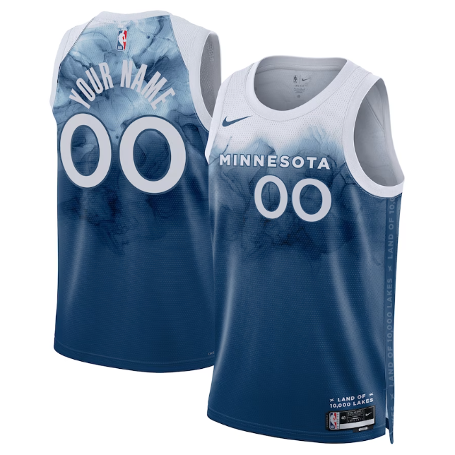 Jersey NBA Kids Minnesota Timberwolves City Edition 23/24
