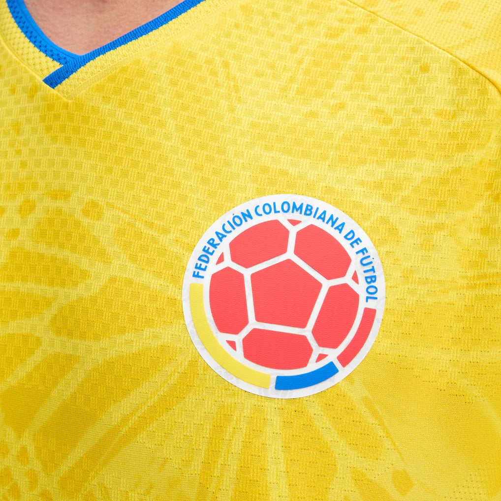 Jersey National Team Colombia 2026 Player Men's - Yellow