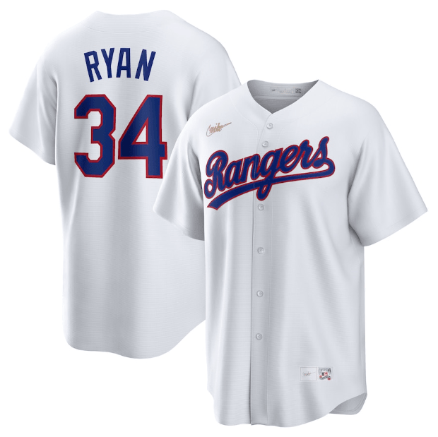 Jersey Texas Rangers Cooperstown Collection Fan