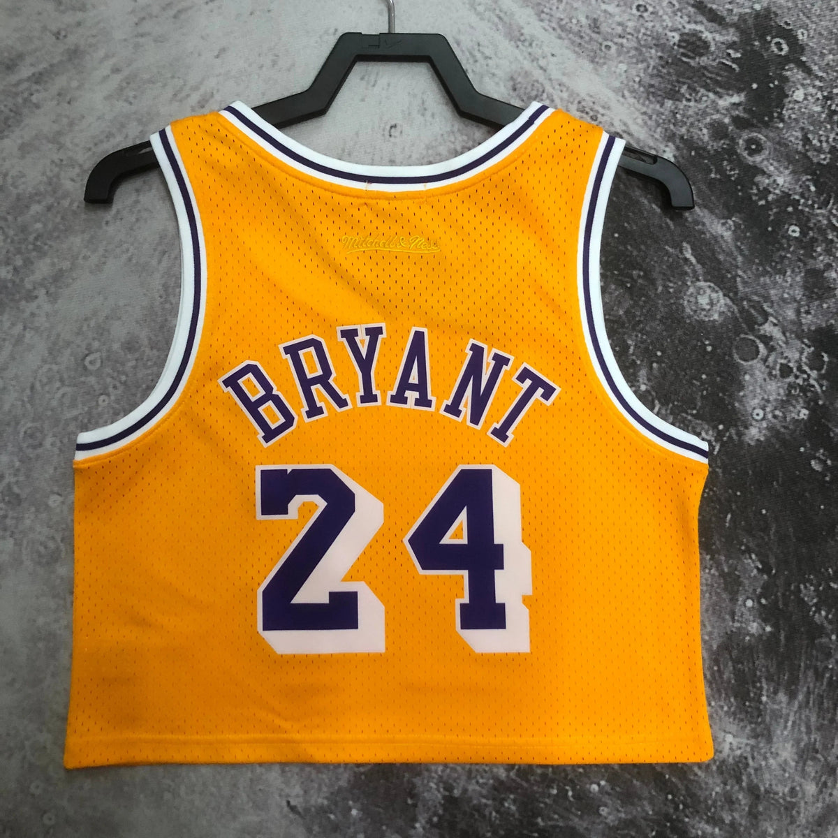 Jersey Cropped Kobe Bryant Lakers Mitchell & Ness Hardwood Classics