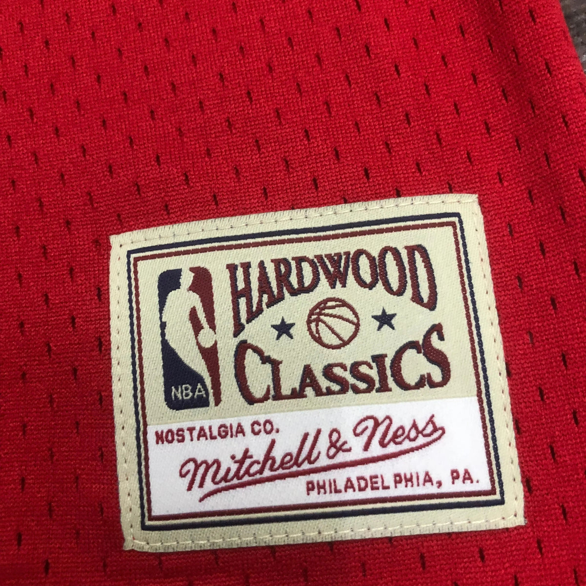 Jersey Cropped Pippen Chicago Bulls Mitchell & Ness Hardwood Classics