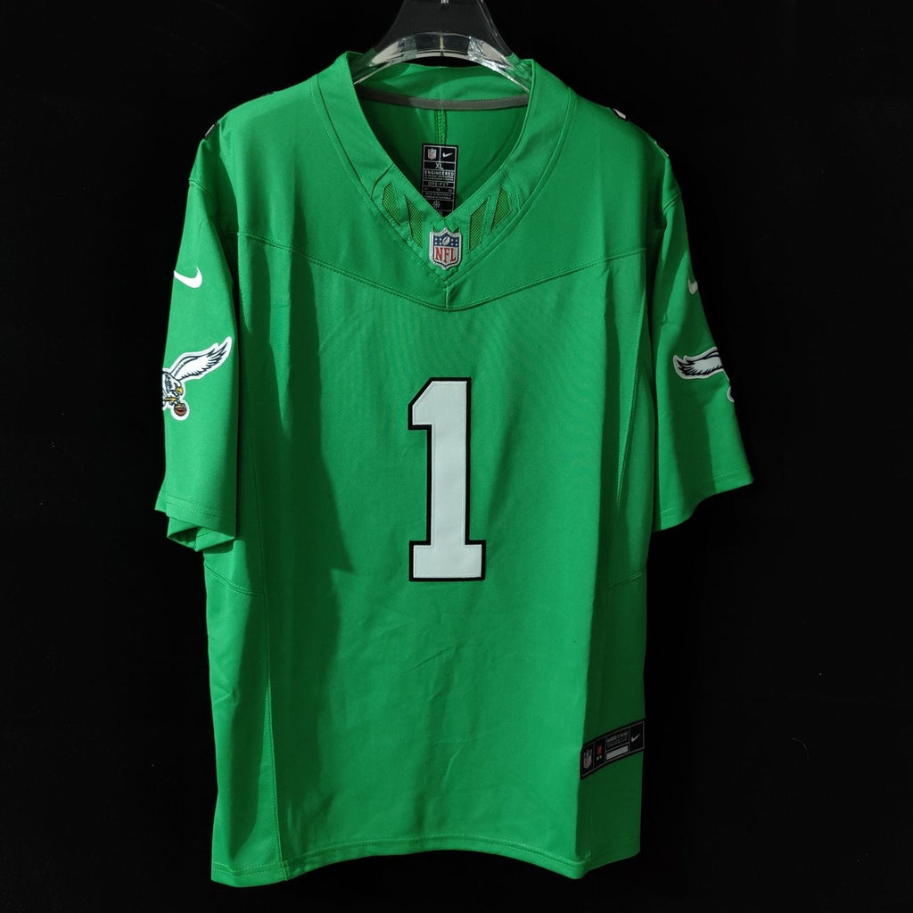NFL Plus Size Philadelphia Eagles Vapor F.U.S.E. Limited Jersey Kelly Green