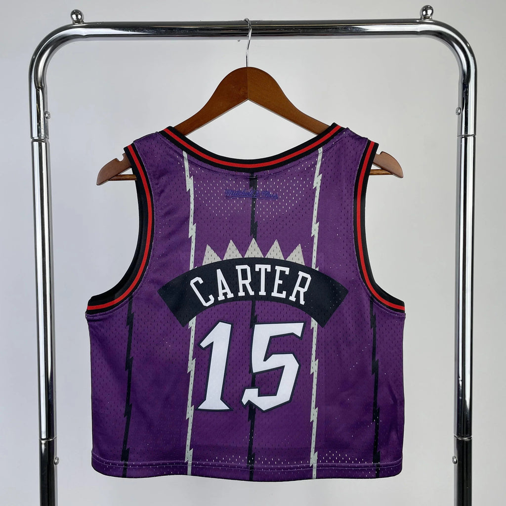 Jersey Cropped Carter Toronto Raptors Mitchell & Ness Hardwood Classics
