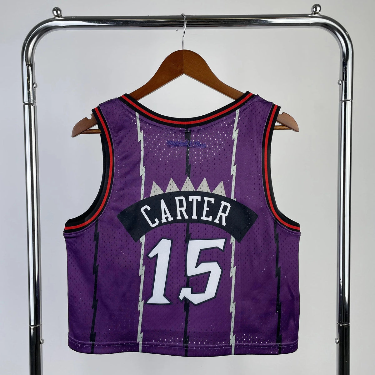 Jersey Cropped Carter Toronto Raptors Mitchell & Ness Hardwood Classics