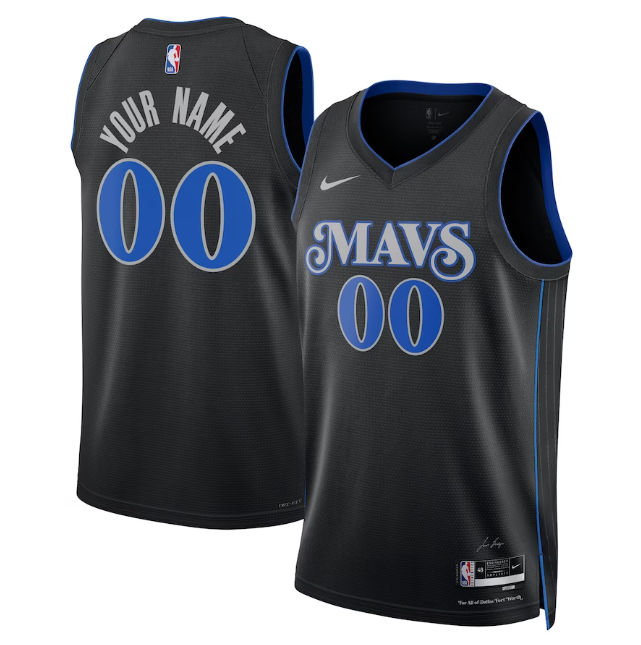 Jersey NBA Kids Dallas Mavericks City Edition