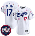 MLB Los Angeles Dodgers Jersey White Tokyo Series 2025