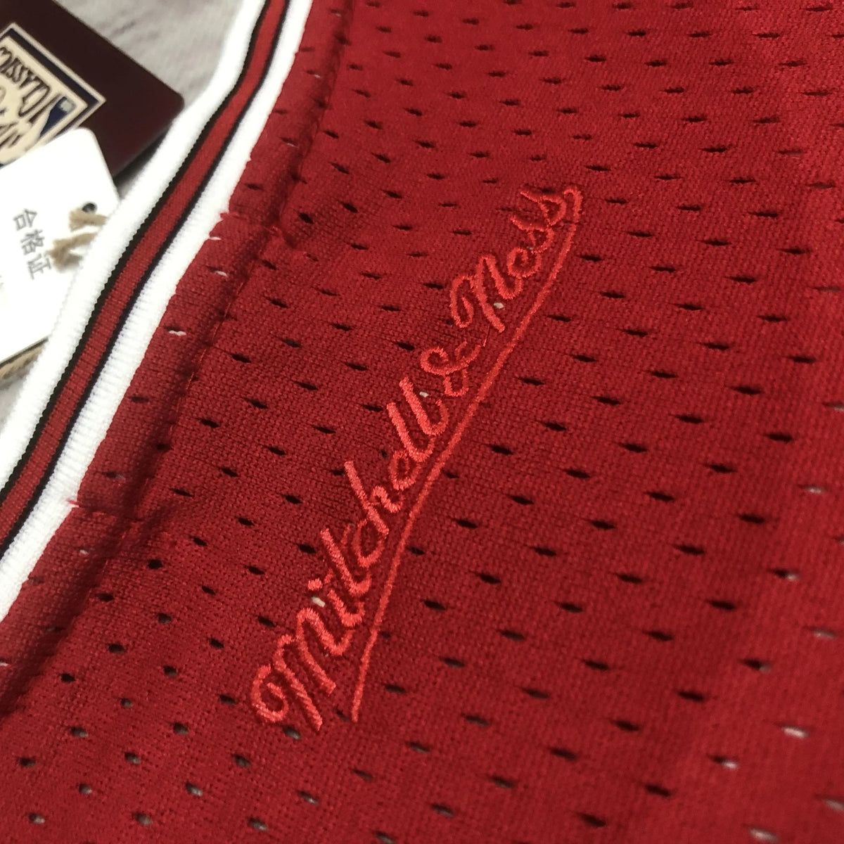 Jersey Cropped Michael Jordan Chicago Bulls Mitchell & Ness Hardwood Classics
