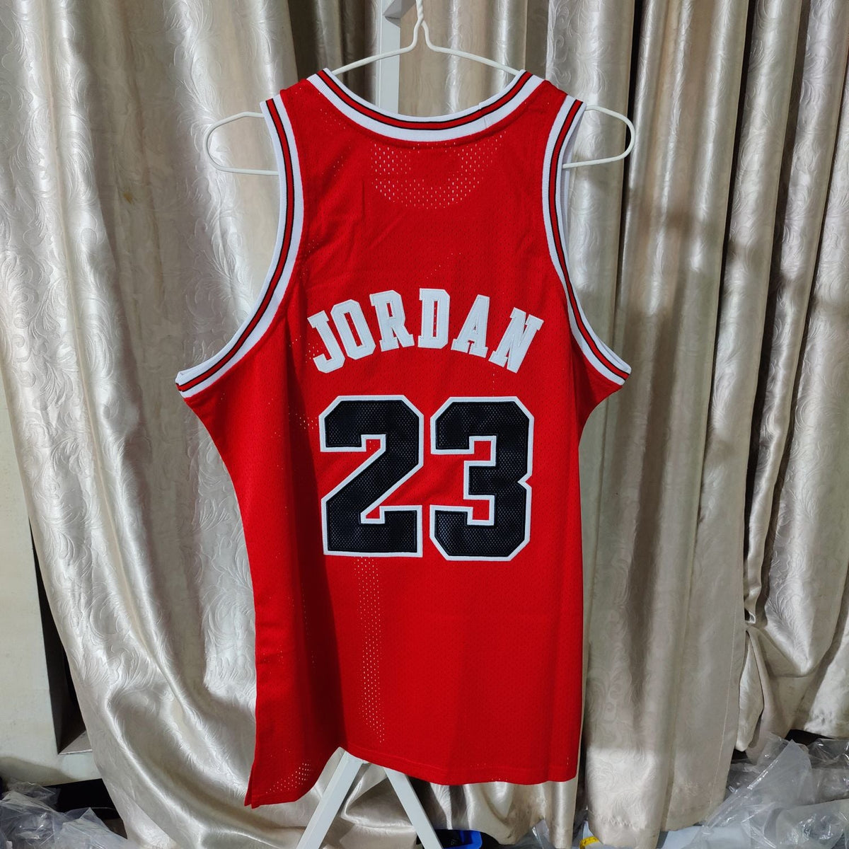 Jersey Authentic Chicago Bulls Mitchell & Ness Hardwood Classics 1984/85
