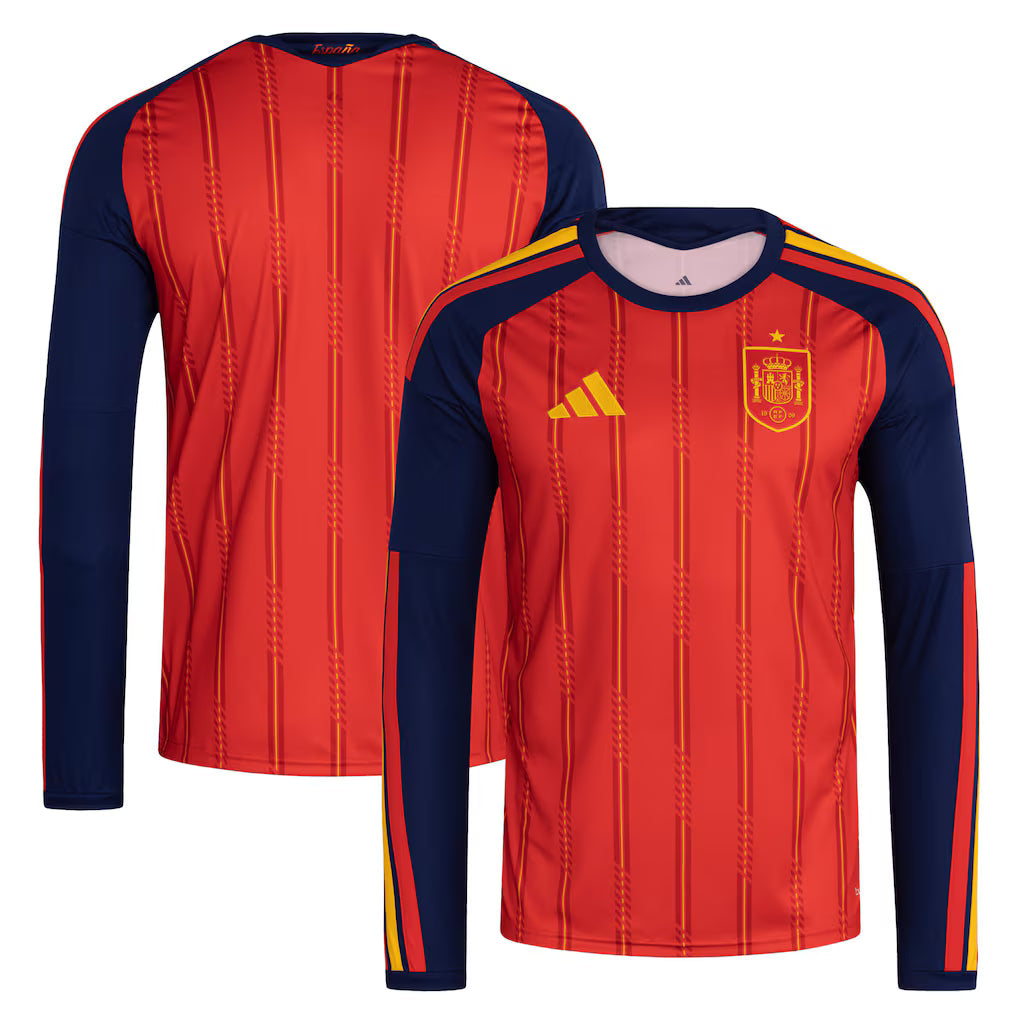 Jersey National Team Spain 2026 Long Sleeve - Red
