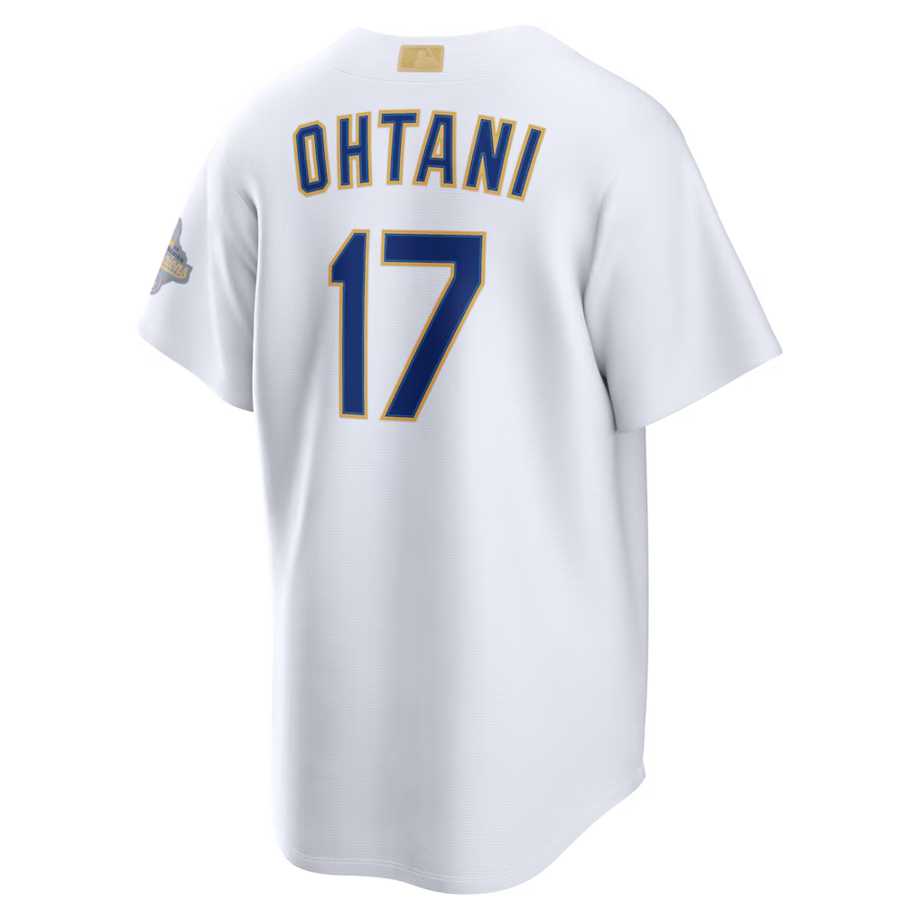 MLB Los Angeles Dodgers Jersey Gold Collection 2026