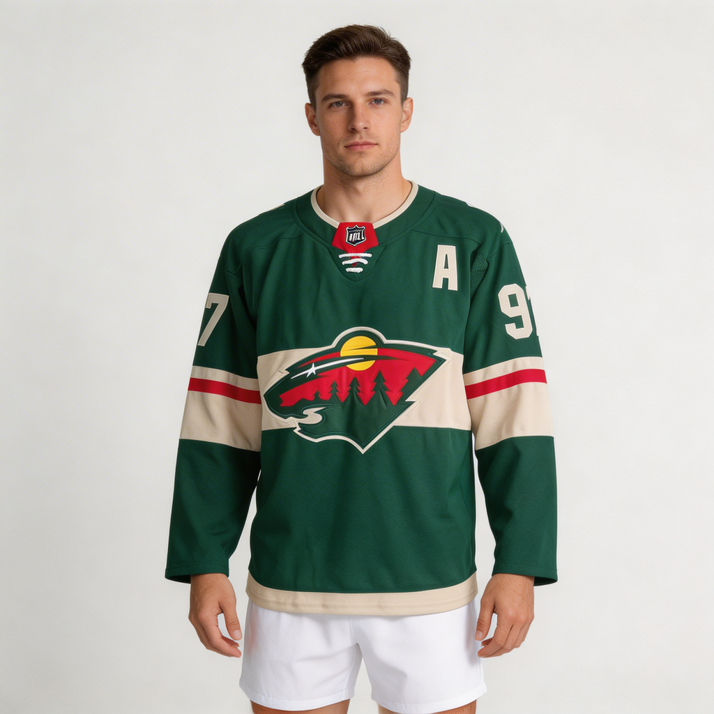 Jersey Minnesota Wild Green