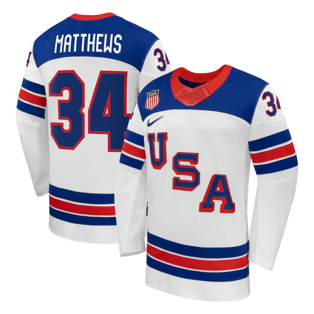 Jersey USA Olympics de Winter 2026 White