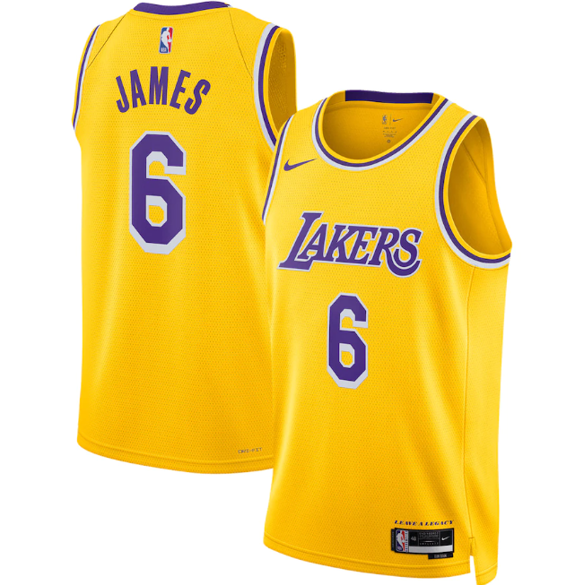 Jersey NBA Los Angeles Lakers Icon Edition