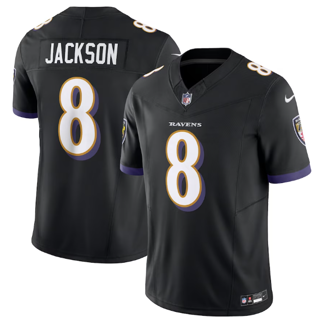 NFL Baltimore Ravens Vapor F.U.S.E. Limited Jersey Black