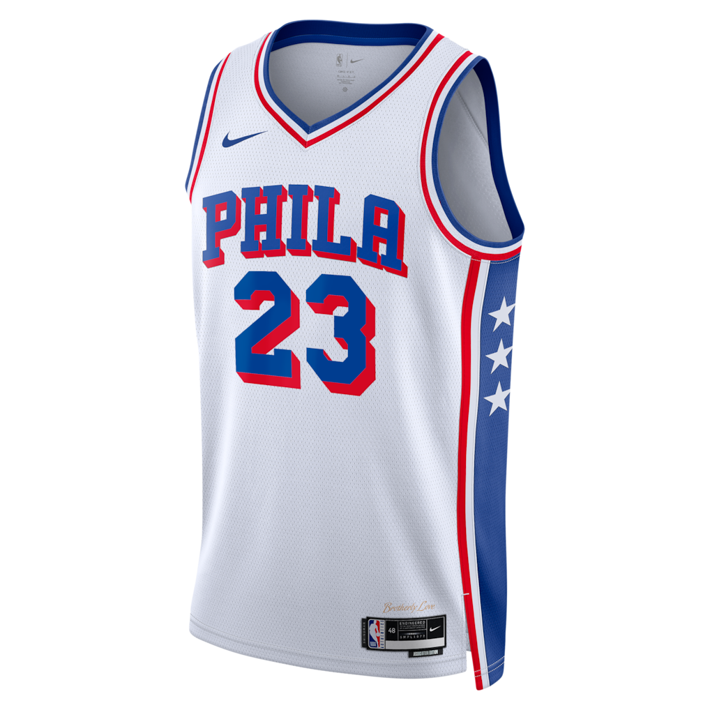 Jersey NBA Philadelphia 76ers Association Edition LeBron James