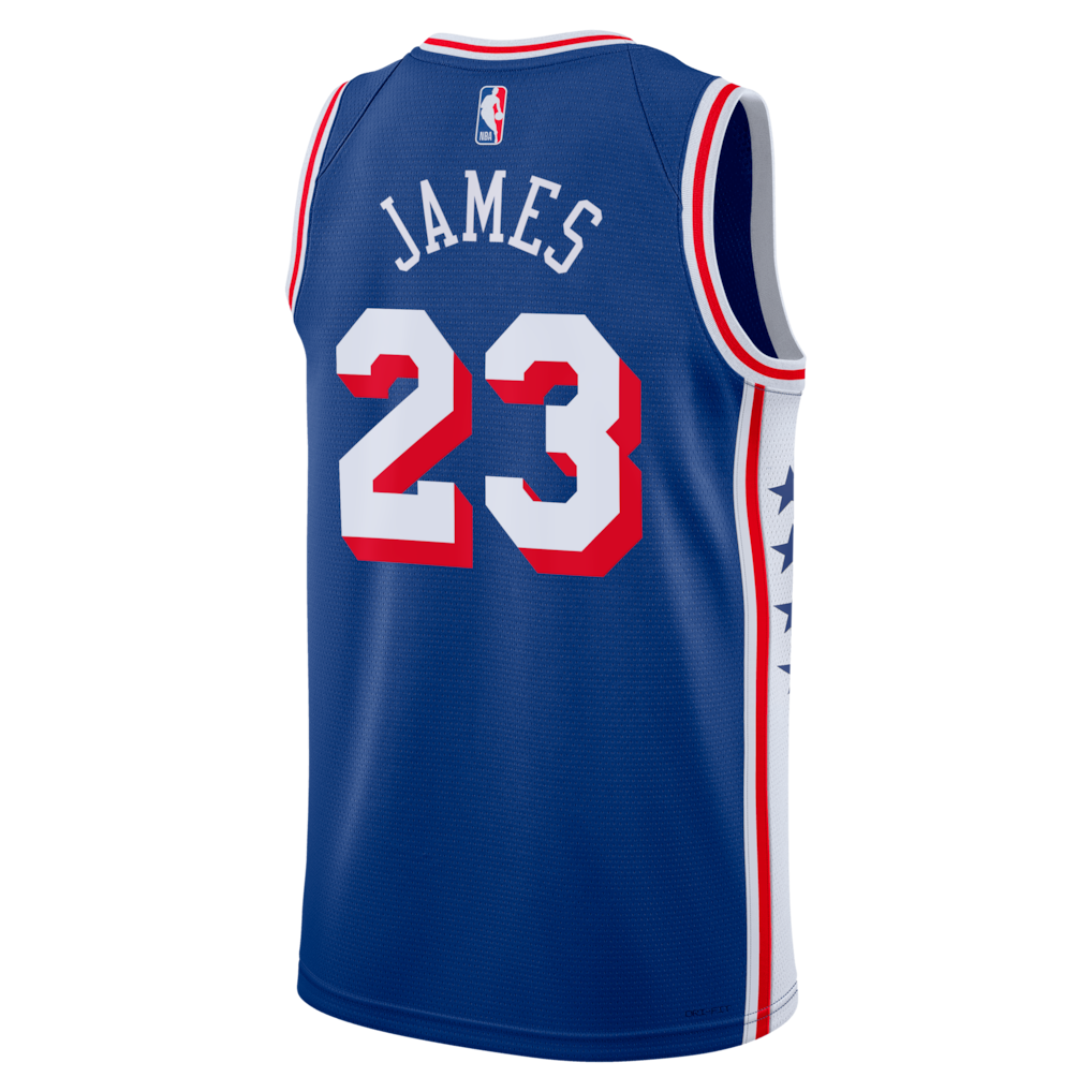 Jersey NBA Philadelphia 76ers Icon Edition LeBron James