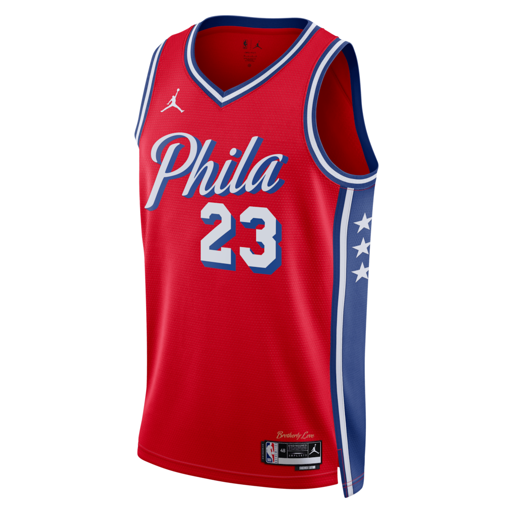 Jersey NBA Philadelphia 76ers Statement Edition LeBron James