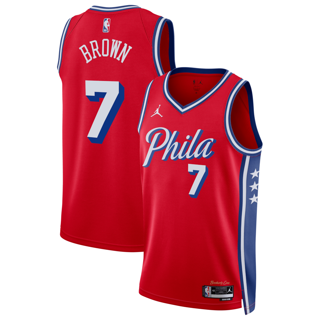Jersey NBA Philadelphia 76ers Statement Edition Jaylen Brown