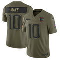 NFL New England Patriots Vapor F.U.S.E. Limited Jersey Salute To Service 2025