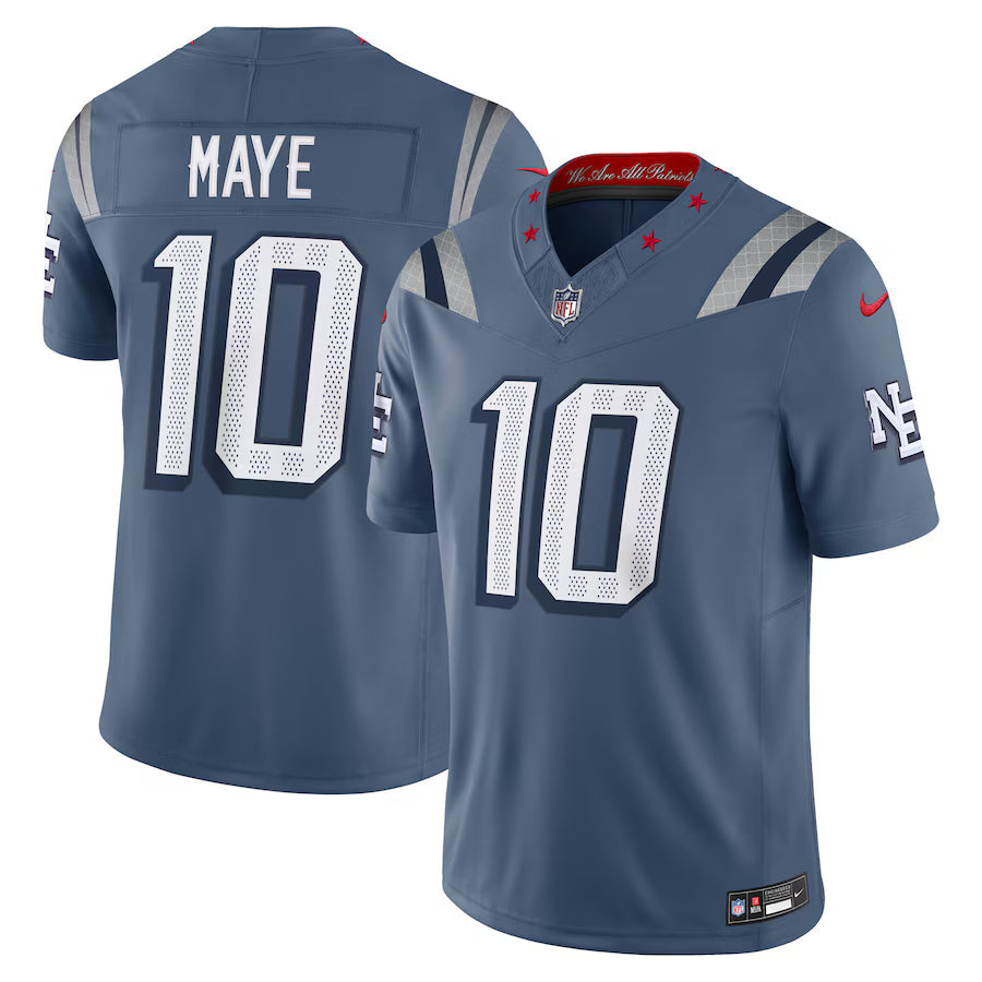 NFL New England Patriots Vapor F.U.S.E. Limited Jersey 2025 Rivalries