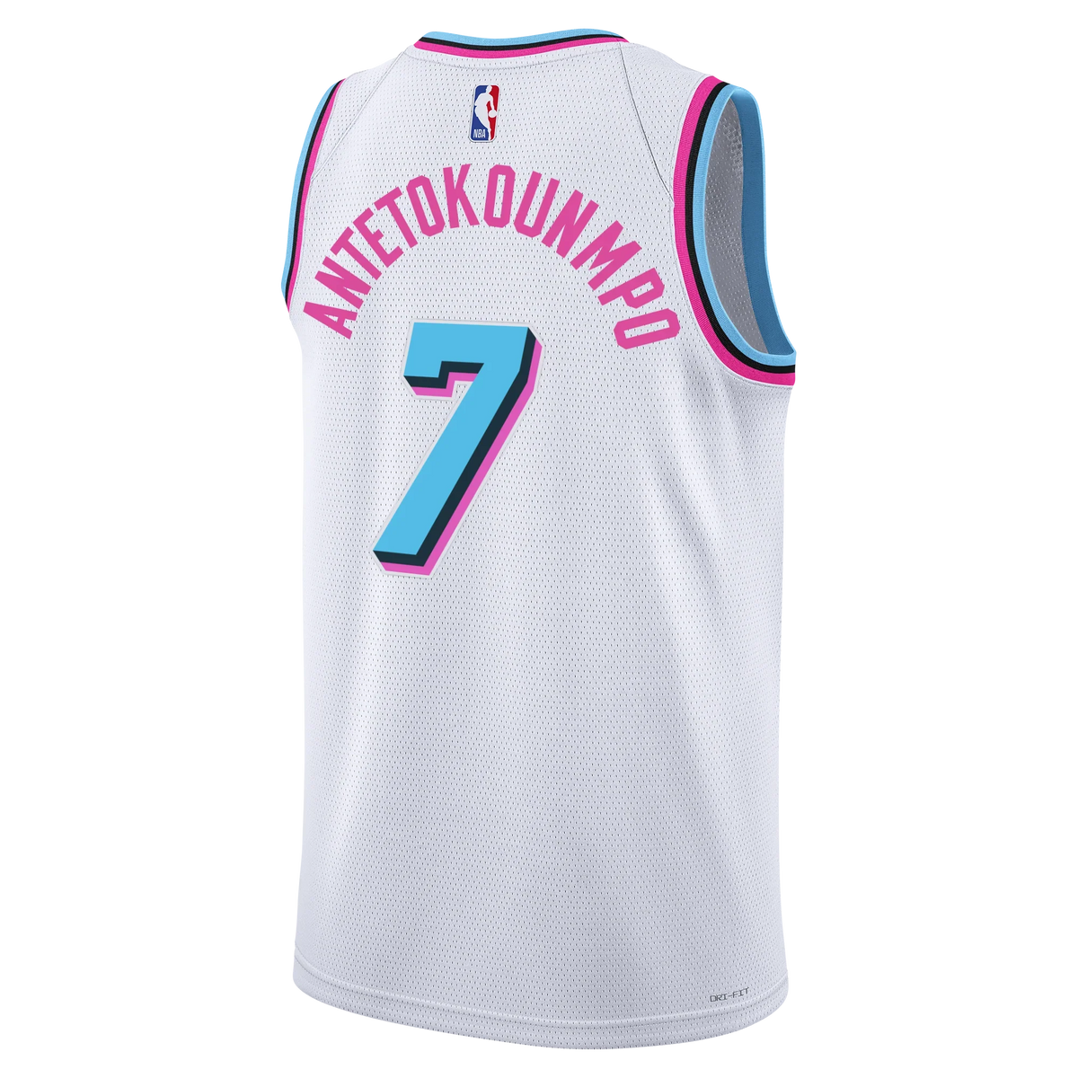 Jersey NBA Miami Heat Vice Edition Giannis Antetokounmpo