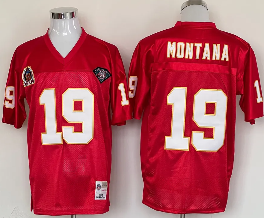 Jersey Kansas City Chiefs Mitchell & Ness Throwback Red