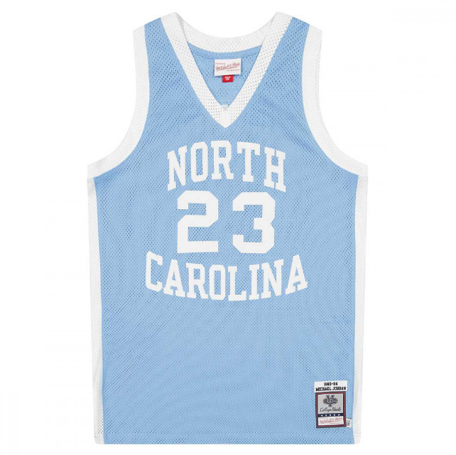 Jersey Authentic NCAA North Carolina Michael Jordan 1983/84 Blue