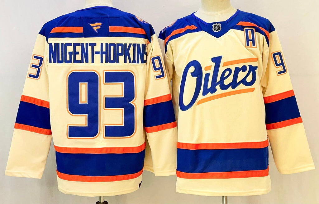 NHL Edmonton Oilers Jersey Bege