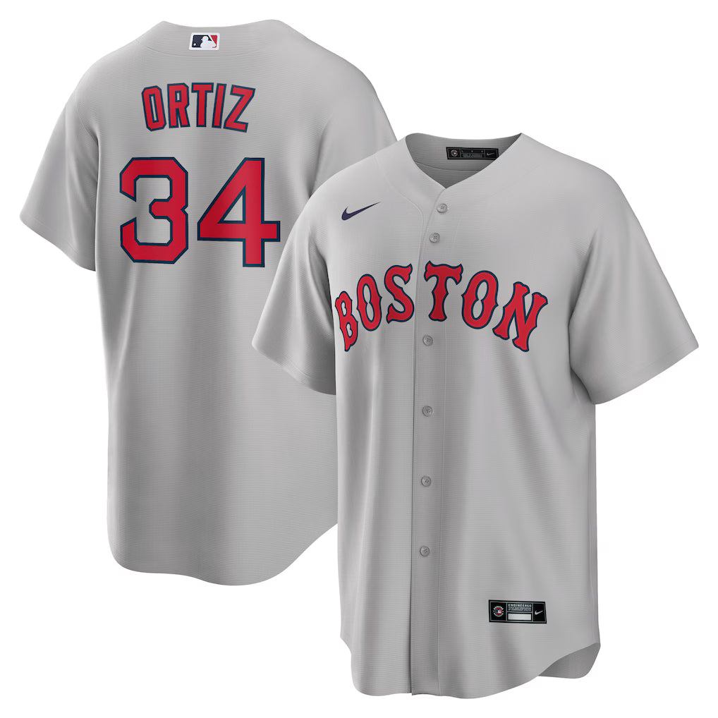 Jersey Boston Red Sox Gray Fan