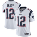 NFL New England Patriots Vapor Limited Jersey Brady White
