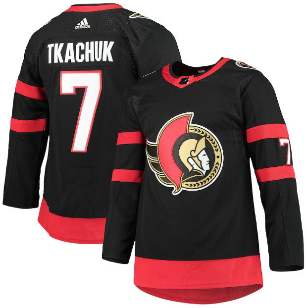 NHL Ottawa Senators Jersey Black