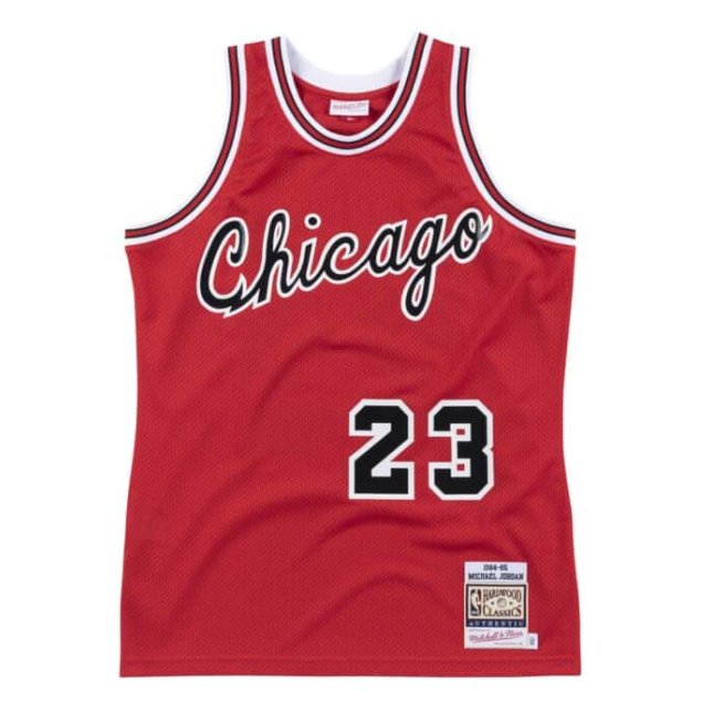 Jersey Authentic Chicago Bulls Mitchell & Ness Hardwood Classics 1984/85