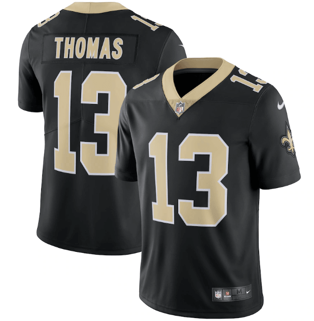 NFL New Orleans Saints Vapor Limited Jersey Black