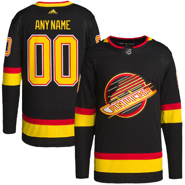 NHL Vancouver Canucks Jersey Black