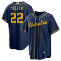 Jersey Milwaukee Brewers Blue Fan