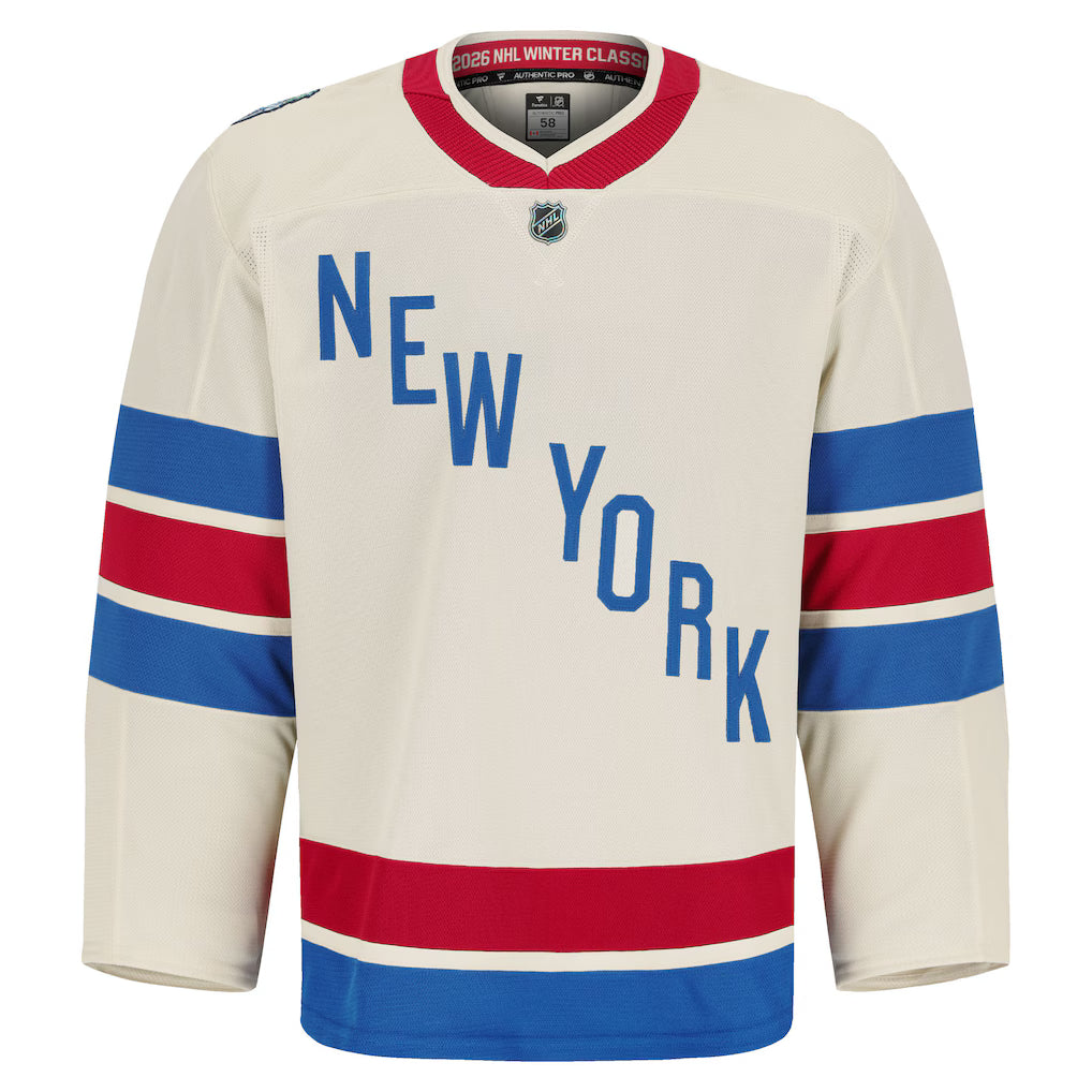 NHL New York Rangers Jersey Winter 2026
